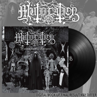 MUTIILATION Pandemonium of Egregores LP BLACK [VINYL 12"]